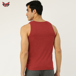 Solid Color Summer Sleeveless T-Shirt Fitness Vest Cotton Training Shirt Fitness <b>Tank</b> <b>Top</b> <b>Men</b> - Product Image 4