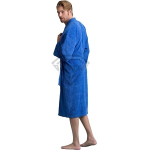 2025 Plus Size Winter Lovers Luxury Warm Long Velvet Plush <b>Spa</b> Bathrobe Men And Women Fleece Bath <b>Robes</b> Dressing For Men's - Product Image 2