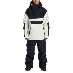 Stormproof ชุดสกีกันน้ำสำหรับผู้ชาย, แจ็คเก็ตกันความร้อนขนแกะระบายอากาศได้ดีไซส์ใหญ่พิเศษดีไซน์ตามสั่งชุดสกีสำหรับผู้ชาย - Product Image 3