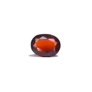Hessonite Naturale (Gomed) 6.75 Carati Taglio Ovale Sfaccettato Gemma <span class=keywords><strong>Arancione</strong></span> Calibrata Pietra Preziosa Sciolta - Product Image 1