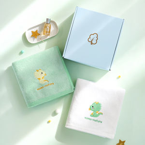 [Smart Idea] Productos para bebés de alta calidad MOM'S NATURE BambooBliss Spa Paquete de 2 toallas de baño de bambú con estampado de animales de secado rápido - Product Image 5