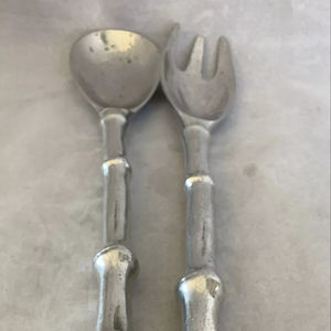 Handmade Antique Stainless Steel <b>Salad</b> <b>Server</b> For Kitchenware Tableware Home Hotel and Restaurant Luxury Kitchen Household Items - Product Image 1