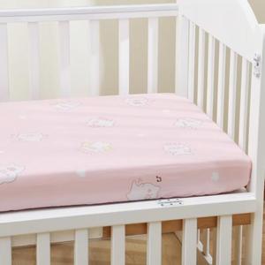100% Cotton Mattress Topper Protector 130*70cm Reactive Printing Dyes <strong>Cot</strong> Fitted Printed <strong>Sheets</strong> - Product Image 6