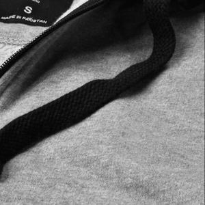 Sudadera con Capucha y Cremallera Completa con Logotipo Personalizado para Hombre, 100% Algodón, Gruesa, de Moda, para Invierno, Técnica Bordada FSW-MH-005 - Product Image 6