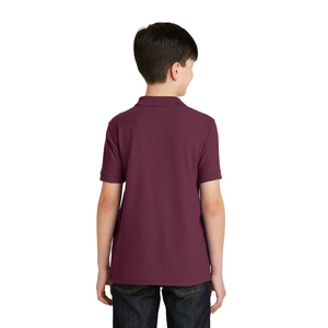 Venta al por mayor nuevo diseño de manga corta Polo niños Unisex Polo Camiseta 100% algodón en blanco niños Polos niños transpirables - Product Image 2