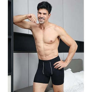 <b>Men's</b> Soft Comfortable <b>Bamboo</b> Viscose Boxer Briefs Antibacterial Anti-Static Breathable Sustainable Classic Rise <b>Underwear</b> 4XL - Product Image 1