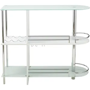 Carrito de Servicio de Hotel de Hierro Forjado Artesanal, Carrito de Bar Redondo Vintage Plateado, Seguro de Zahid Exports - Product Image 6