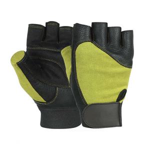 Guantes Deportivos de Media Palma Personalizables de Primera Calidad para Mujer, Guantes de Cuero para Levantamiento de Pesas, Gimnasio y Fitness - Product Image 6