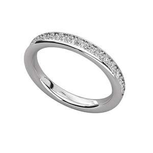 แหวนทอง14K 925สเตอร์ลิงเงินแท้สำหรับปลูกเพชรได้รับการรับรองจากอินเดียของขวัญแต่งงานสุดคลาสสิกแหวนวงแหวนสำหรับผู้หญิง - Product Image 2