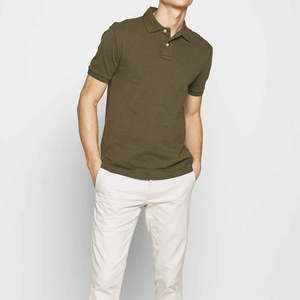 Camisa Moderna para Hombre con Diseño Sólido, Hecha a Medida, de Alta Calidad, Ligera, para Golf de Verano, Manga Corta, Diseño Estampado, Tejida - Product Image 6