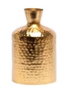 Florero de metal de color plateado Florero de metal de plata decorativo hecho a mano indio de alta demanda barato Floreros de metal de plata - Product Image 6