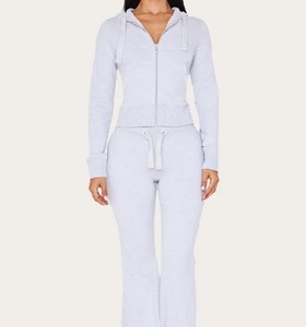 Sudaderas con capucha cómodas con cremallera para mujer, suaves, de alta calidad e ideales para ropa informal y actividades diarias, ajustadas, de manga larga, sólidas - Product Image 5