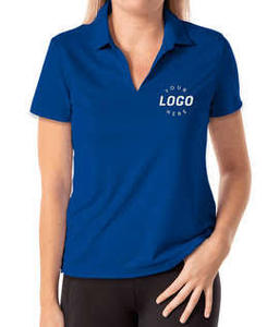 Spandex en coton musculaire pour femmes pour polo trois boutons poignets élastiques respirants piqué extensible tricoté compressé - Product Image 6