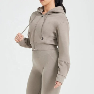 2026 tendance épais polaire hauts à capuche et pantalons évasés ensemble haute qualité femmes solide vêtements d'hiver avec technique teint uni - Product Image 4