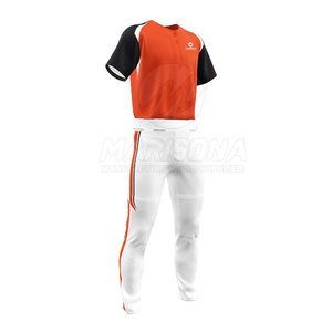 Uniforme de Béisbol Transpirable de Primera Calidad al por Mayor, Tallas Grandes, Personalizable con su Propio Diseño, MOQ Bajo - Product Image 4