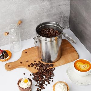 Recipiente Hermético de Acero Inoxidable para Almacenar Café, Té y Alimentos, para Cocina, Hogar, <span class=keywords><strong>Hotel</strong></span>, Restaurante - Product Image 4