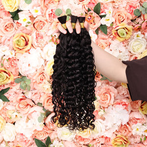 <strong>Cheap</strong> Price Raw Virgin Indian Natural Wave Hair <strong>Bulk</strong> Wholesale Bundles <strong>Bulk</strong> Braiding Cuticle Aligned Brazilian Human Hair - Product Image 2
