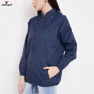 Logotipo personalizado Ropa de trabajo de invierno Chaqueta cortavientos para mujer A prueba de viento impermeable - Product Image 3