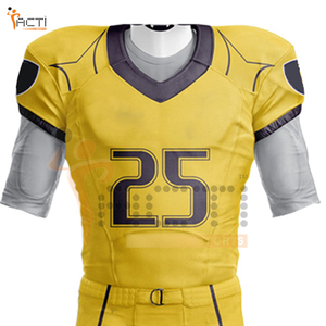 Uniformes de Fútbol Americano de Alta Calidad, 100% Poliéster, Personalizables, Diferentes Estilos, Color Liso, Transpirables, Sublimados, de Secado Rápido - Product Image 4