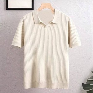 เสื้อเชิ้ตผู้ชาย ระบายอากาศได้ดี สวมใส่สบาย ผ้าถัก 100% คอตตอน แขนสั้น ติดกระดุม พิมพ์ลาย คุณภาพสูง ไม่หดตัว - Product Image 2