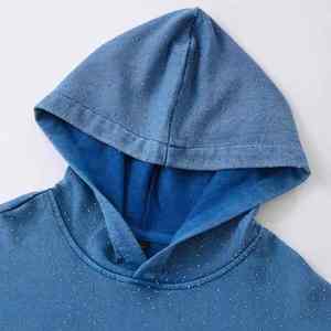 Sweat à capuche personnalisé avec strass, entièrement recouvert de cristaux, en polaire chaud, élégant, confortable pour l'hiver, streetwear audacieux, pièce de mode scintillante - Product Image 4