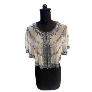 Capa de Algodón 100% Hecha a Mano de Alta Calidad 2025 con Cuentas para Mujer, Moda Disponible a Precio de Mayoreo para Exportación - Product Image 1