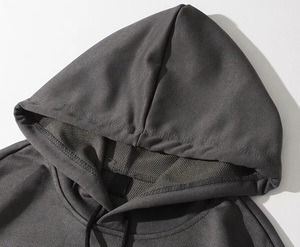 LEAFITS 2026 – Nouveaux sweats à capuche respirants en molleton polyester/coton épais, motif floral, effet délavé, avec poches, qualité supérieure - Product Image 4