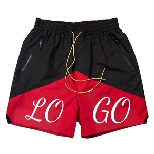 Pantalones cortos de baloncesto personalizados para hombre de alta calidad, 5 pulgadas, bolsillos laterales, cordón, pantalones cortos de malla sólida, sublimación completa informal - Product Image 3