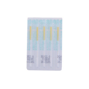 Pacchetto di aghi monouso Sterile in plastica stile giapponese con manico individuale senza tubo guida - Product Image 1