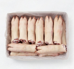 Pain de porc congelé IQF bon marché 25kg boîtes en vrac à poids fixe fret maritime cuit peau séchée graisse osseuse entière haute prime - Product Image 4