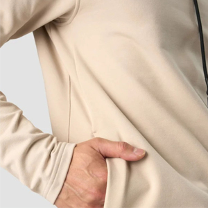 เสื้อฮู้ดการฝึกอบรมทีมที่ปรับแต่งได้สำหรับทีมกีฬารูปแบบทึบปักโลโก้ทีมมีตัวเลือกปรับแต่งสี - Product Image 4