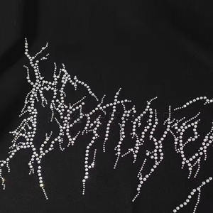 Best Price Men's Winter <b>Rhinestone</b> <b>Hoodies</b> Made in Pakistan Low MOQ Best Style Plain Dyed Techniques - Product Image 3