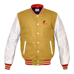 Chaqueta con letras con estilo para hombre de alta calidad, diseño único, chaqueta con letras de manga de cuero de gran calidad para hombre - Product Image 1