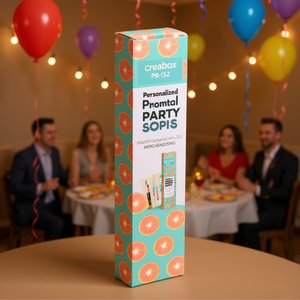 CreaBox PB-152 Personalized Promotional <b>Party</b> Supplies Merchandising <b>Box</b> - Product Image 3