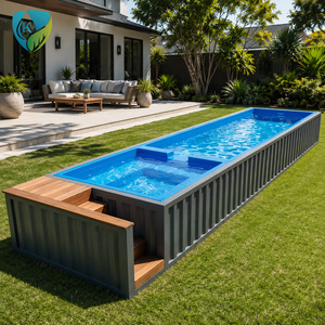 <span class=keywords><strong>Piscine</strong></span> hors sol préfabriquée durable, <span class=keywords><strong>piscine</strong></span> en fibre de verre sur mesure, spa extérieur, <span class=keywords><strong>piscine</strong></span> de plongeon pour projet de villa - Product Image 5