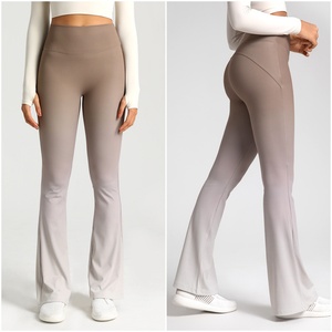 Leggings Scrunch Butt para mujer, conjunto de sujetador deportivo con estampado negro, leggings de yoga de secado rápido sin costuras con efecto Tie Dye para mujer - Product Image 5