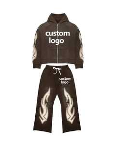 Sudadera con Capucha Personalizada para Hombre, Unisex, Transpirable, con Estampado de Leopardo, Logotipo en la Cintura, 100% Poliéster, Talla Grande, Estilo Deportivo - Product Image 4