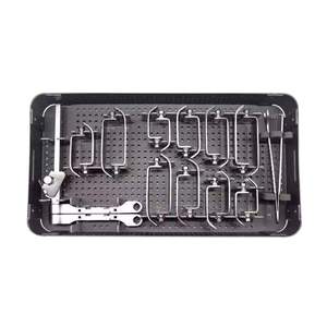 Kit d'instruments orthopédiques pour clouage manuel, en acier inoxydable autoclavable de qualité chirurgicale, certifié CE - Product Image 1