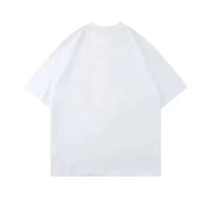 Camiseta de Algodón 100% con Estampado Puff Personalizado al por Mayor, Camiseta con Logotipo Estampado Extra Grande, Camiseta de Estampado Puff Gruesa y Larga - Product Image 5