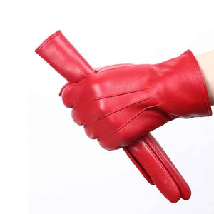 Quantité minimale de commande bas Concevez vos propres gants en cuir Gants en cuir de style différent Gants en cuir Fashion Wear - Product Image 1