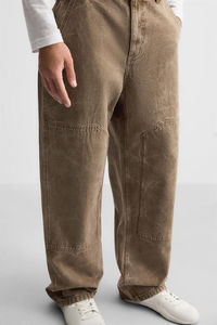 Pantalones Cargo Ajustados de Alta Calidad para Hombre, Pantalones Cargo de Mezclilla Elástica Cómodos y Duraderos con Bolsillos Utilitarios - Product Image 4