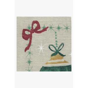 Festive Garland Holiday Shortbread Flatwoven Alfombra para agregar un toque de alegría a su espacio - Product Image 6