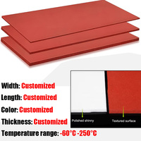 Feuilles d'éponge en caoutchouc résistant à la chaleur Feuilles de mousse de silicone flexibles non toxiques