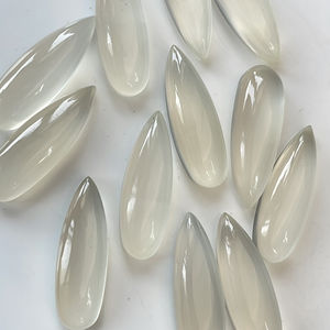 ลูกแพร์คาโบชองลูกแพร์คาโบชองสีขาวคาโบชองสีขาว8x24มม. - Product Image 5