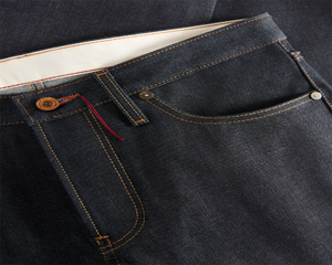 Chất Lượng Cao 100% Cotton Người Đàn Ông Giản Dị Của Denim Cao Eo Thẳng Jeans Biểu Tượng Tùy Chỉnh Thiết Kế Mùa Xuân Mùa Hè Mùa Đông Rửa - Product Image 3