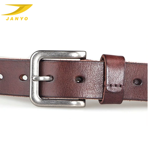 Ceinture en cuir de vache de luxe à boucle à ardillon classique vintage pour homme, vente chaude personnalisée - Product Image 6