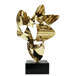 À la mode Vente Chaude En Forme De Fleur Sculpture Statue De Haute Qualité Art Décor Artisanat Sculpture Sphère sur Offre Spéciale Nouvelle Arrivée - Product Image 3