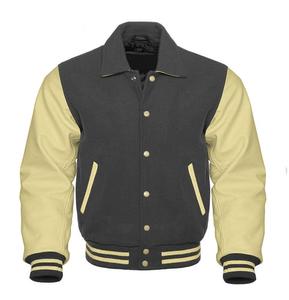 Men's High-Grade Custom Logo Varsity Baseball Jacket Waterproof and Breathable CollegeBaseballjacket for men - Product Image 1