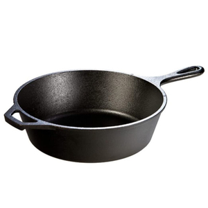 กระทะทอดพร้อมที่จับเครื่องครัวเหล็กหล่อแบบกำหนดเอง - Product Image 3