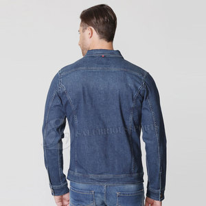 Pakistan Made Men's Casual Winter Jeans <b>Jacket</b> 100% Cotton Canvas Windproof Breathable Eco-Friendly Durable High Quality <b>Liner</b> - Product Image 2